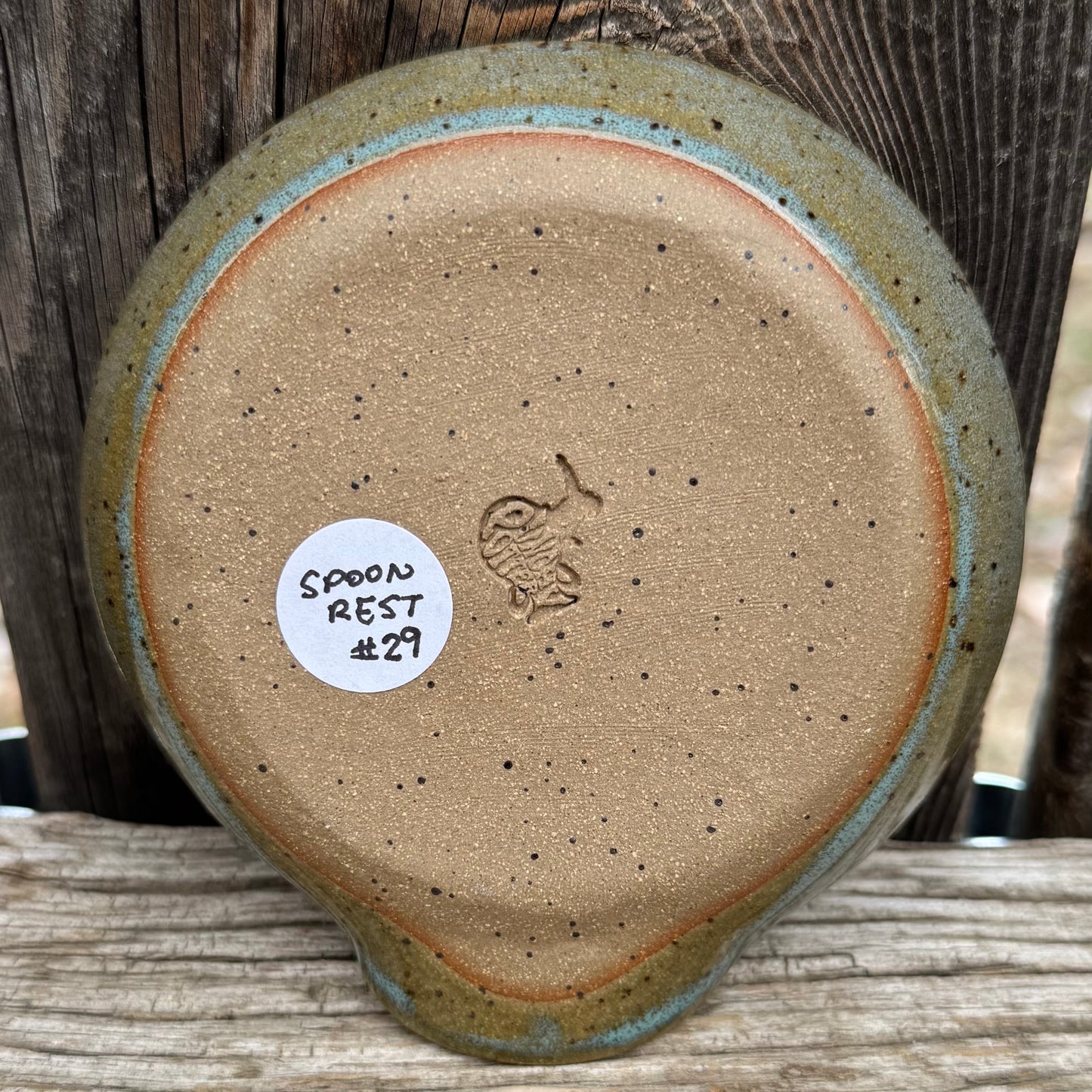 2025 SPOON REST #29 Turquoise Magnolia