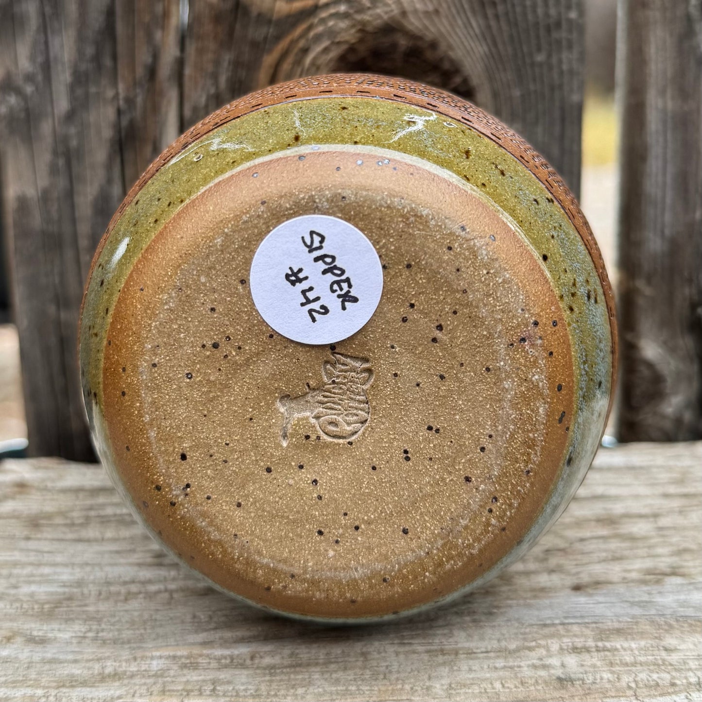 2025 SIPPER #42 - Turquoise Natural Galloping Horse