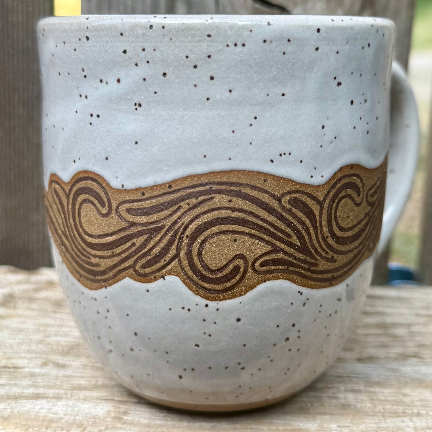 2026 MUG #48 - White Galloping Horse