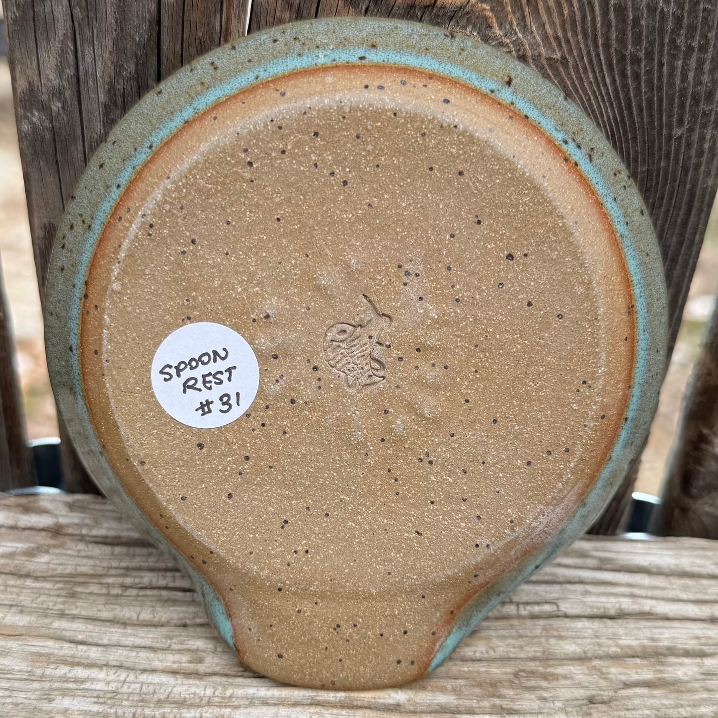 2025 SPOON REST #31 - Turquoise Oakley Patch