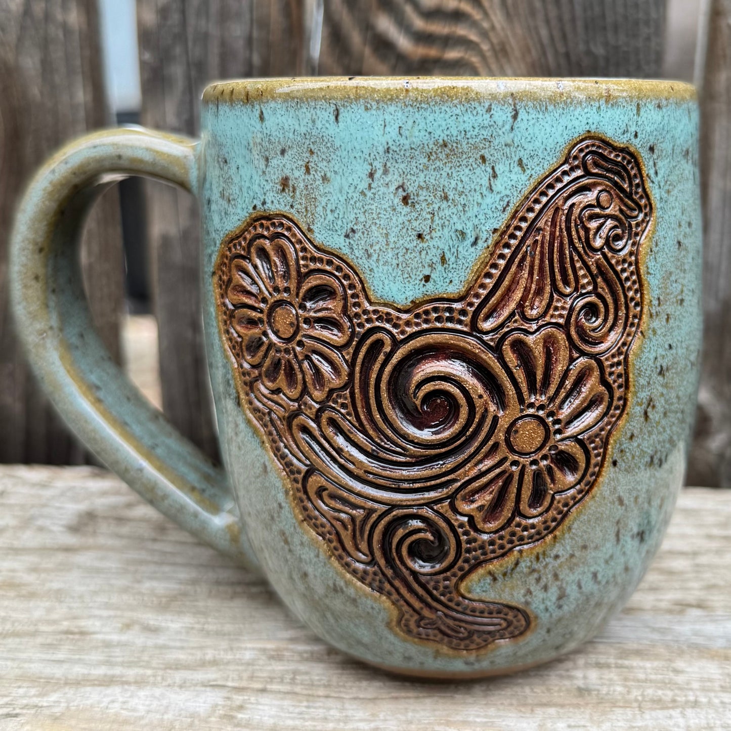 2025 MUG #91 - Turquoise Chicken