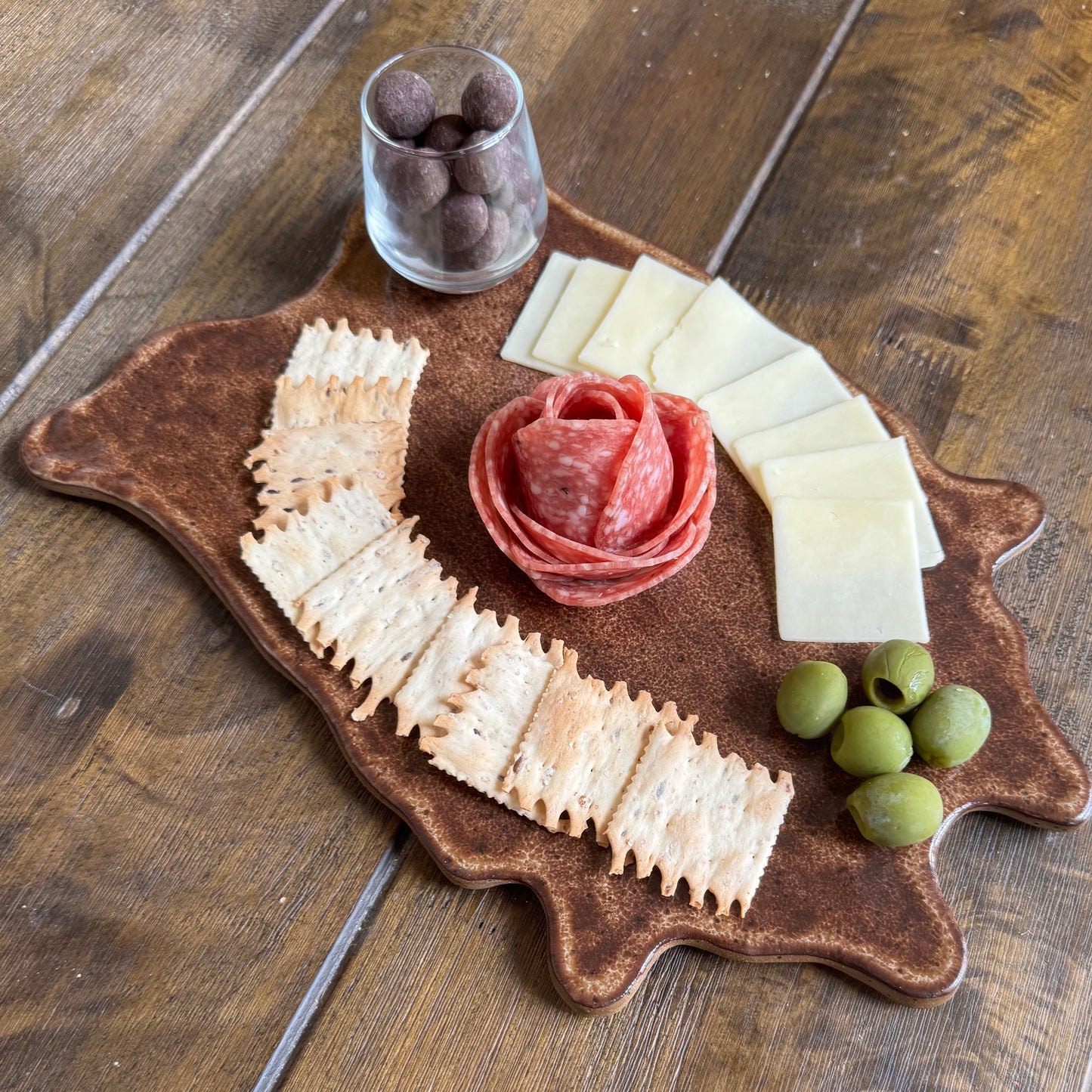 2025 CharCOWterie Board #5 - Brown Brindle
