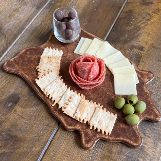 2025 CharCOWterie Board #5 - Brown Brindle