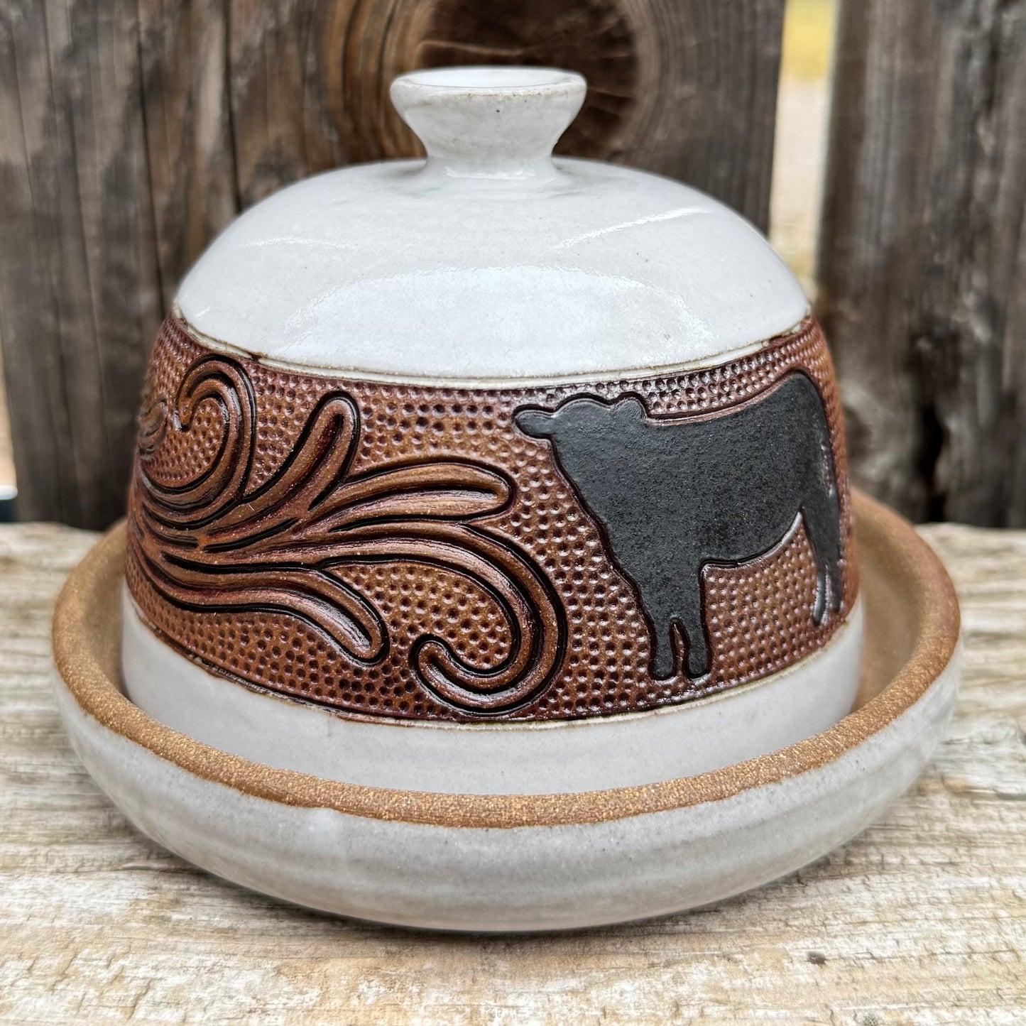 2025 BUTTER DISH #6 - Black Angus