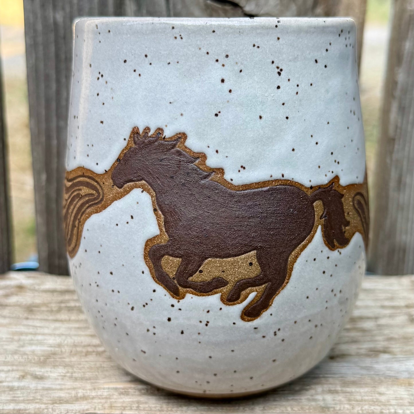 2026 SIPPER #23 - White Galloping Horse