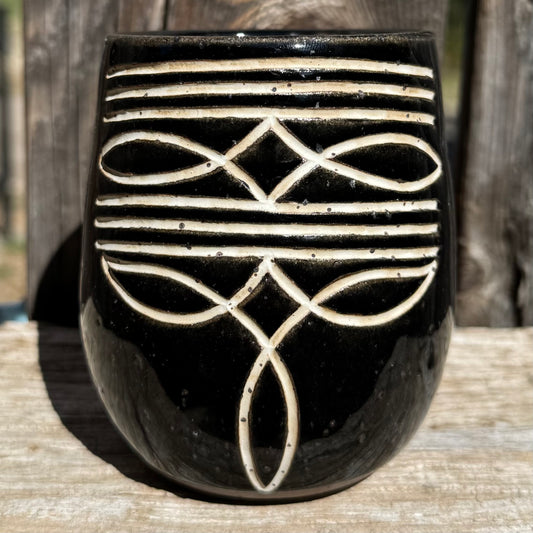 2025 SIPPER #29 - Black & White Boot Stitch