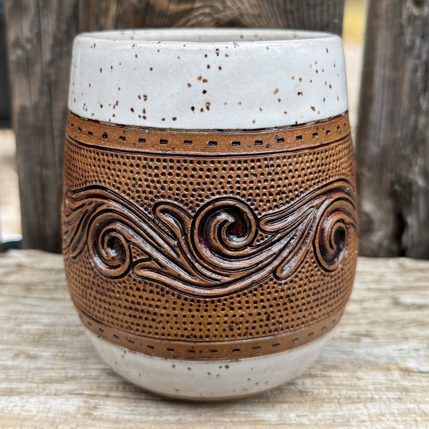 2025 SIPPER #41 - White Natural Galloping Horse