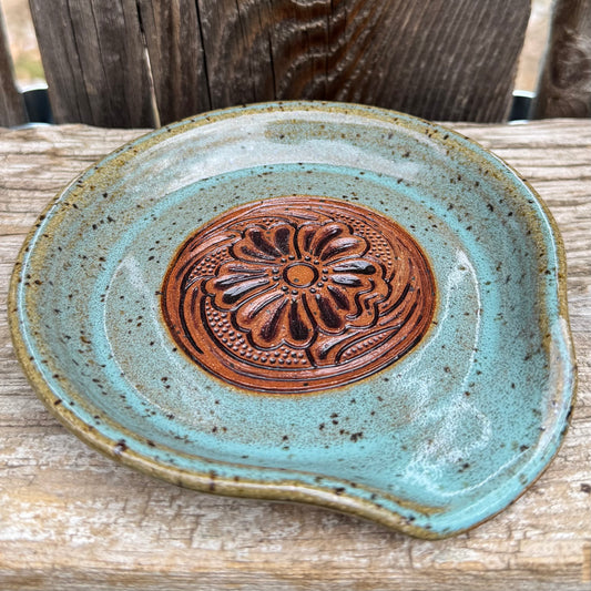 2025 SPOON REST #31 - Turquoise Oakley Patch