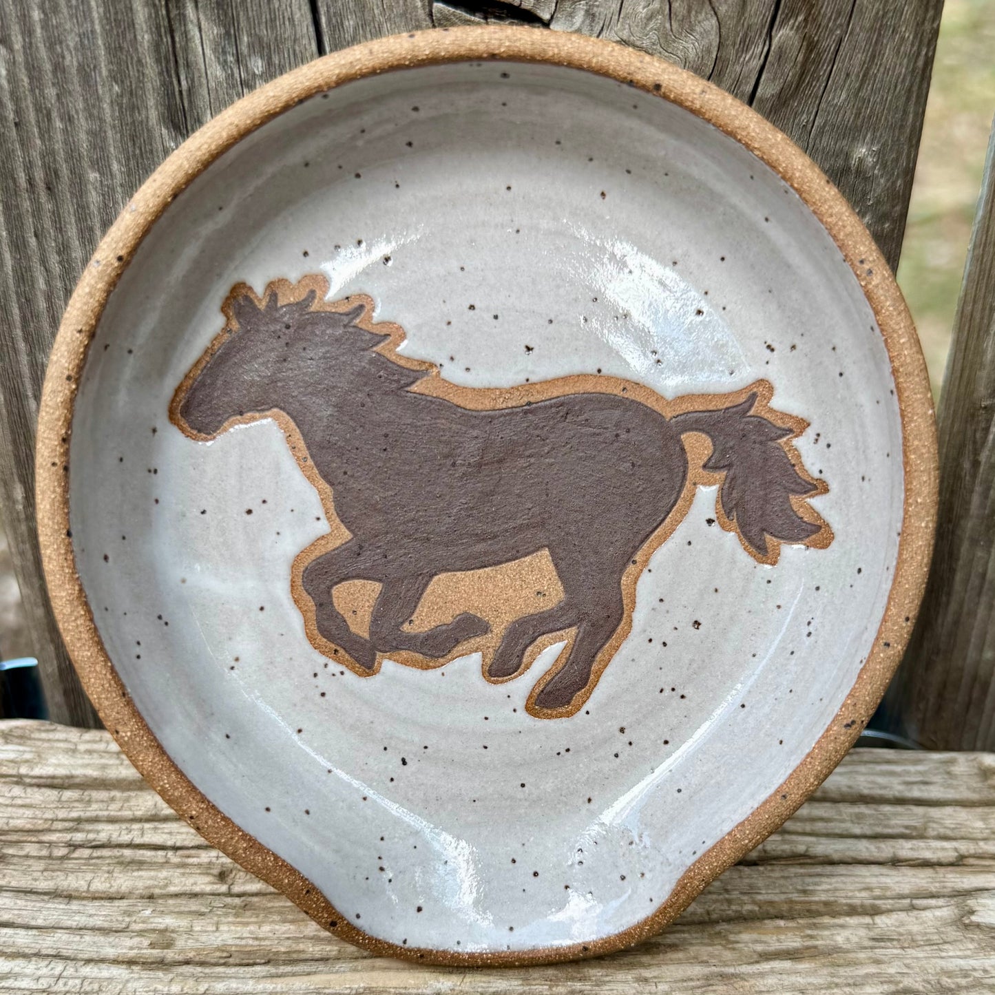 2026 SPOON REST #14 - White Galloping Horse