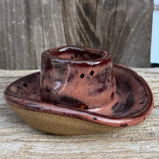 2026 COWBOY HAT #4 - Mauve Leopard