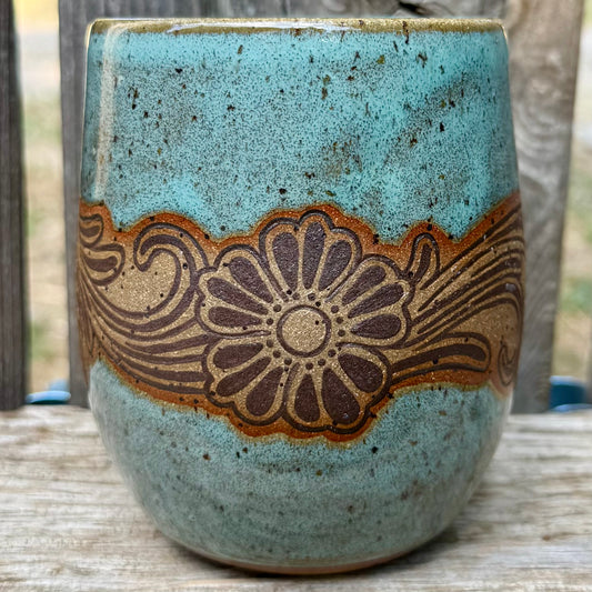 2026 SIPPER #22 - Turquoise Laramie Flower