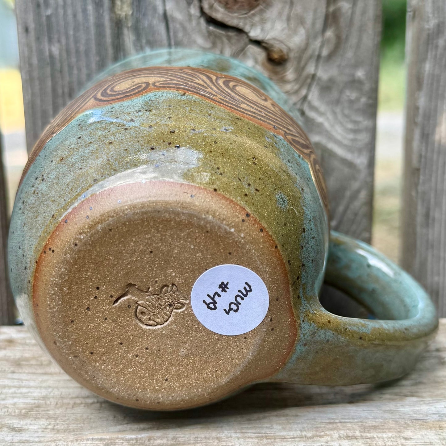 2026 MUG #49 - Turquoise Galloping Horse
