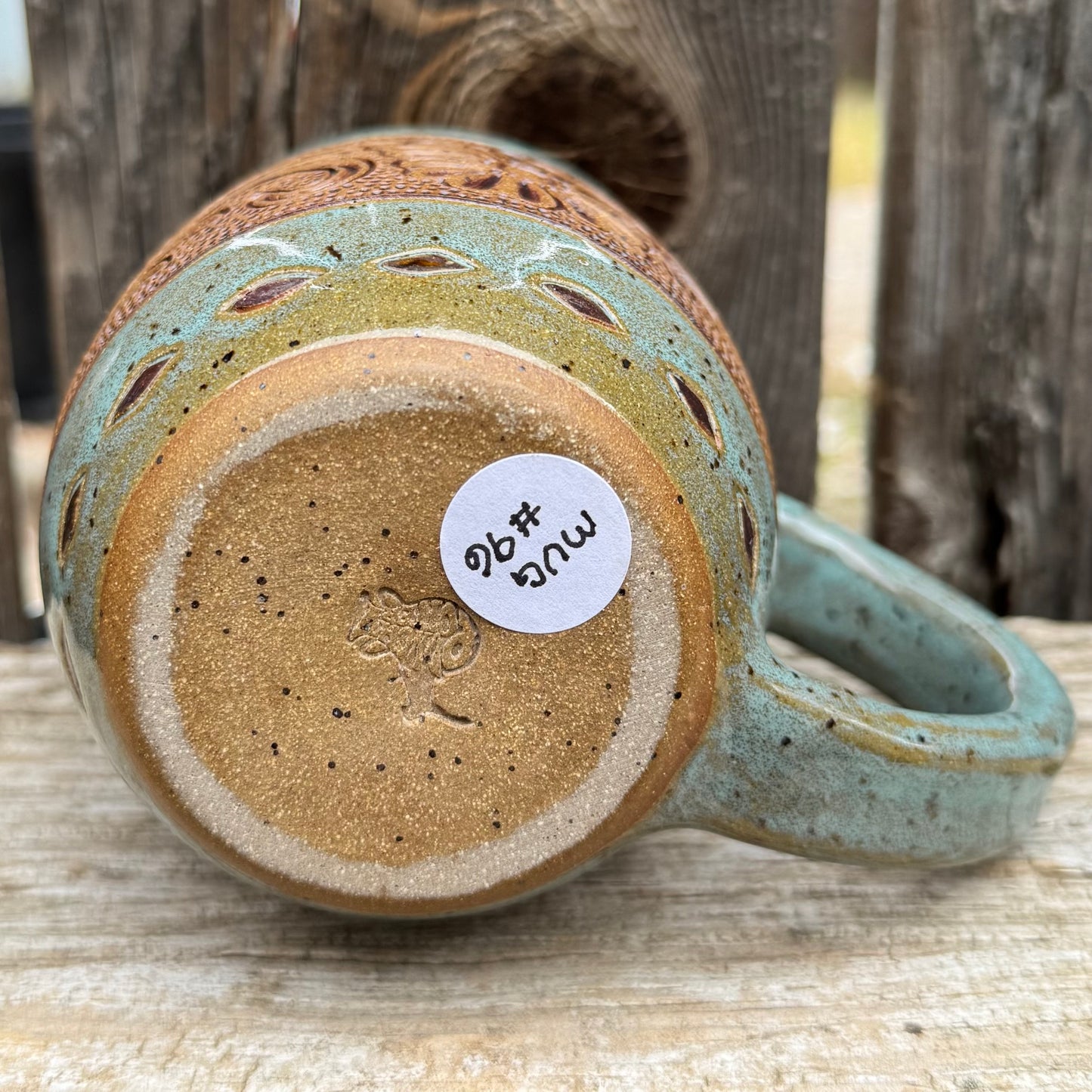 2025 MUG #96 - Turquoise Oakley Flower