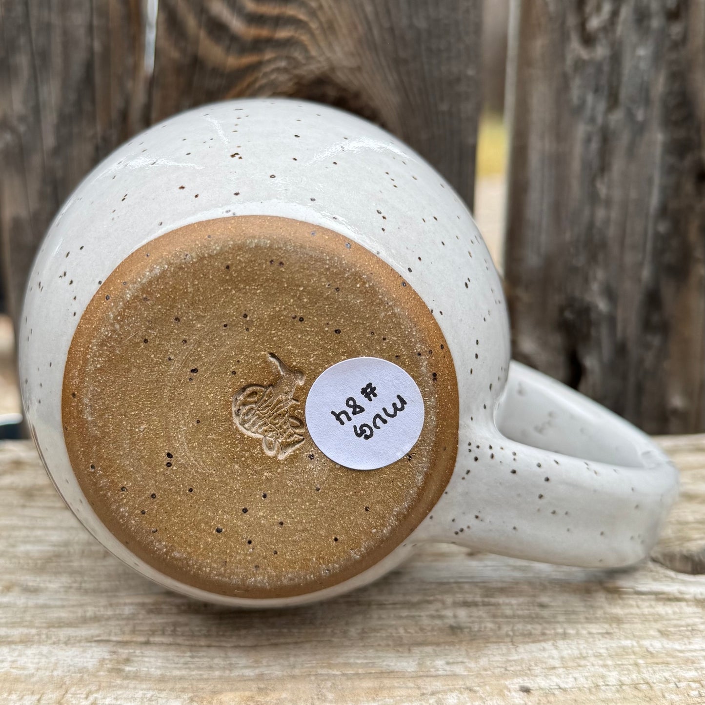 2025 MUG #84 - Brown & White Boot Stitch