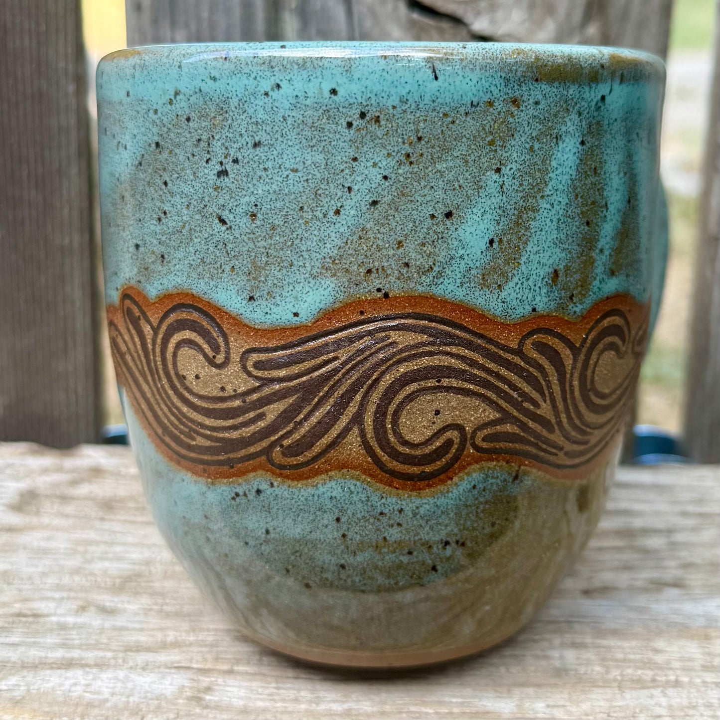 2026 MUG #49 - Turquoise Galloping Horse