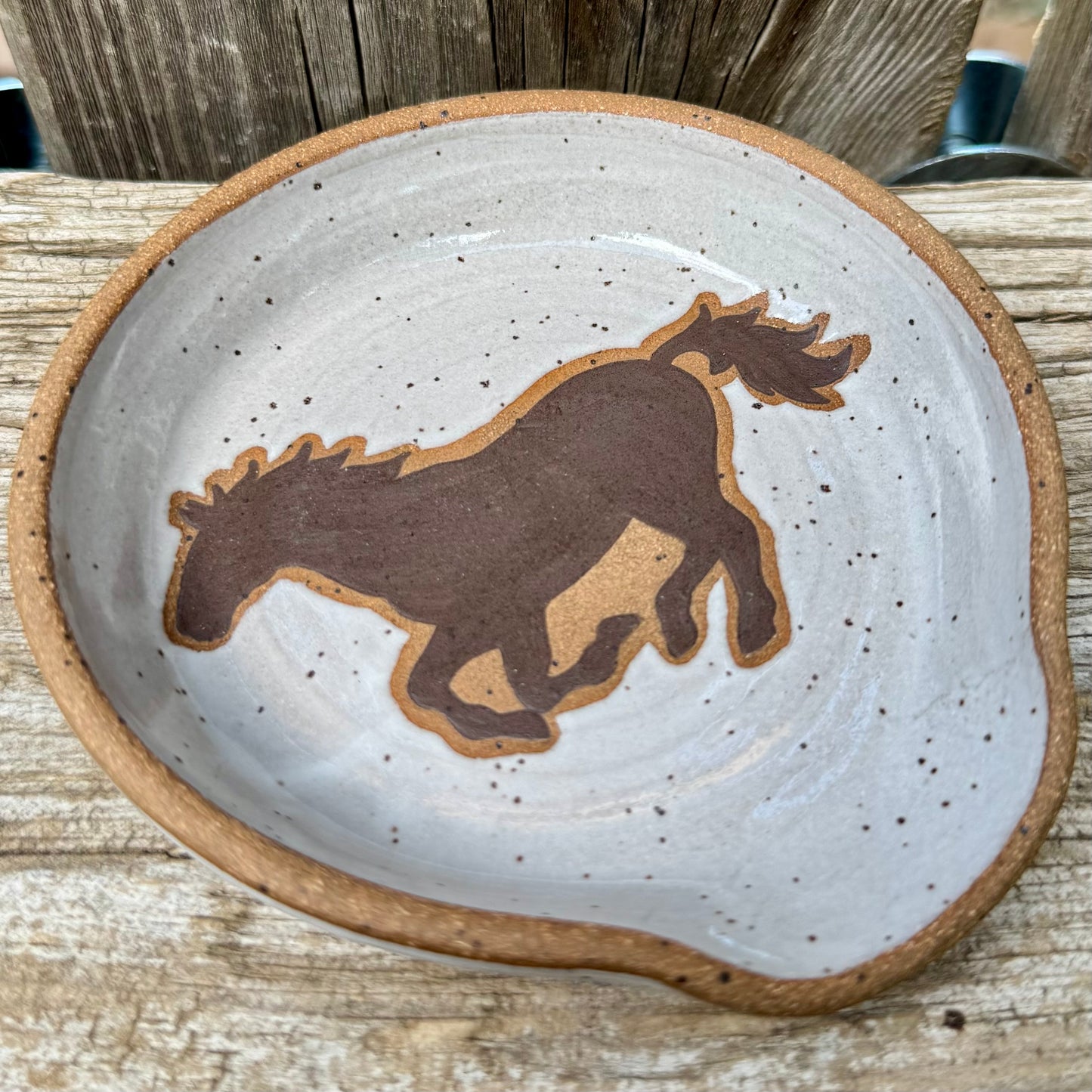 2026 SPOON REST #14 - White Galloping Horse