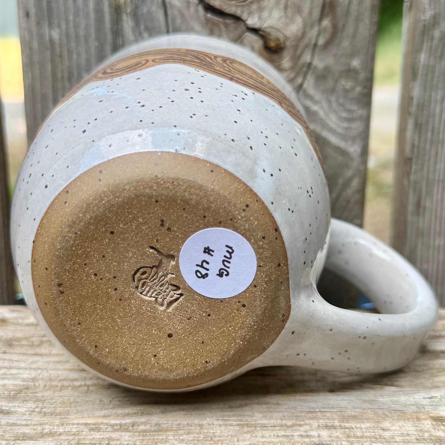 2026 MUG #48 - White Galloping Horse