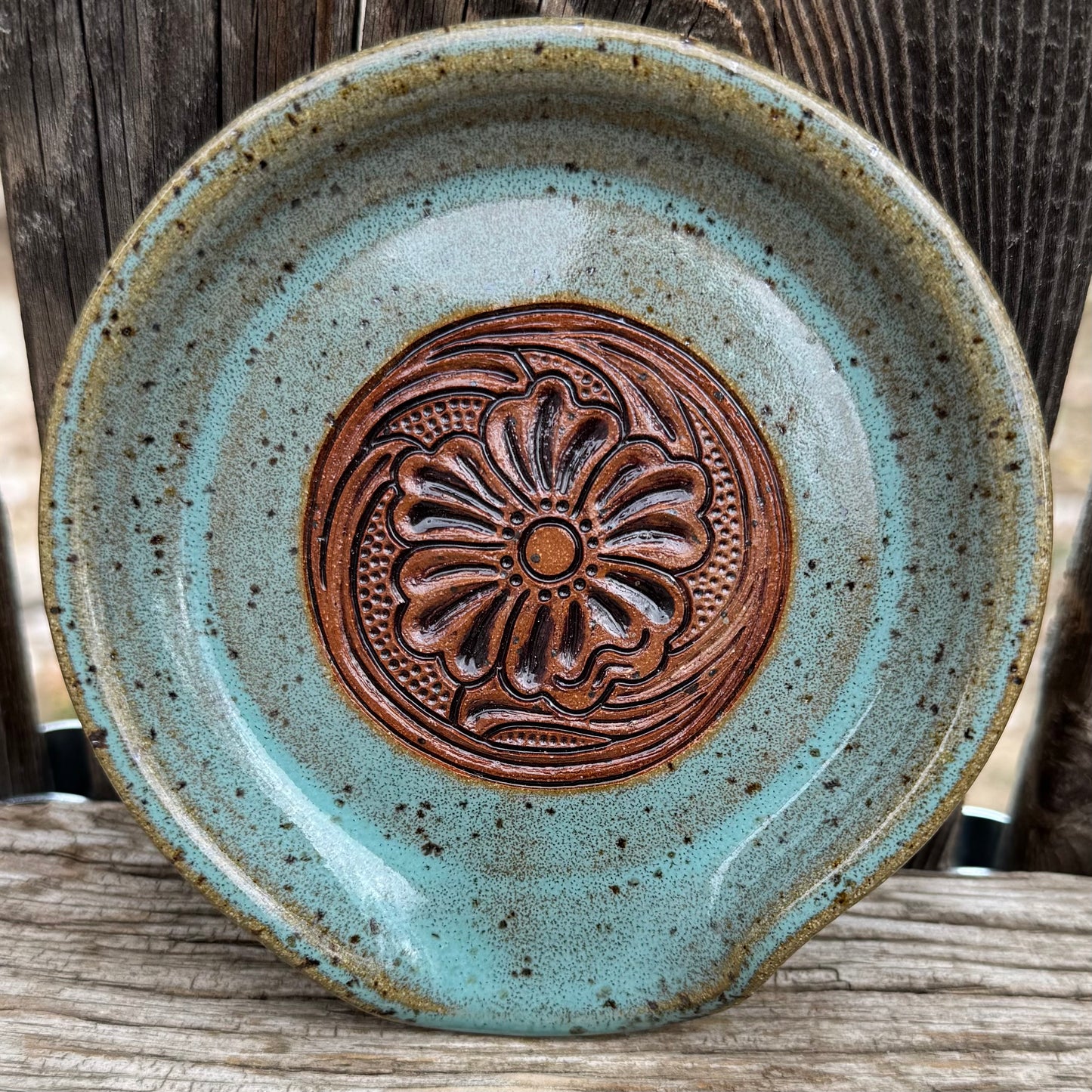 2025 SPOON REST #31 - Turquoise Oakley Patch