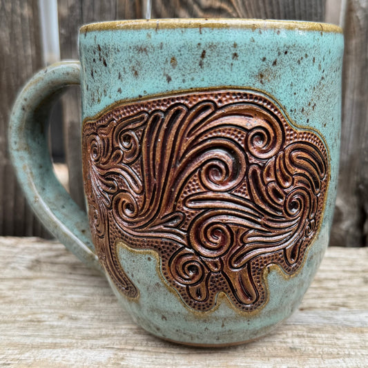 2025 MUG #94 - Turquoise Buffalo