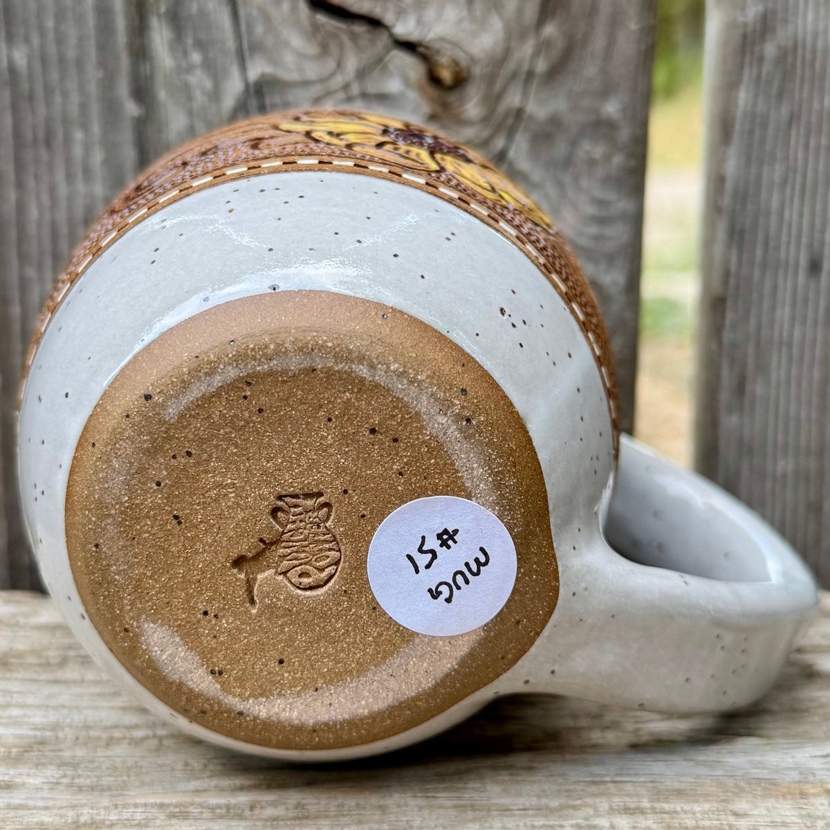 2026 MUG #51 - White Sunflower