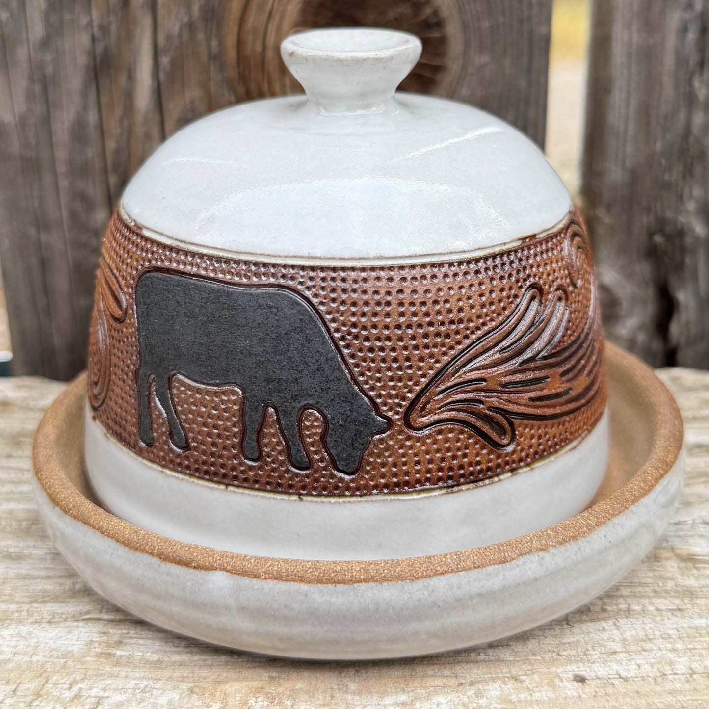 2025 BUTTER DISH #6 - Black Angus