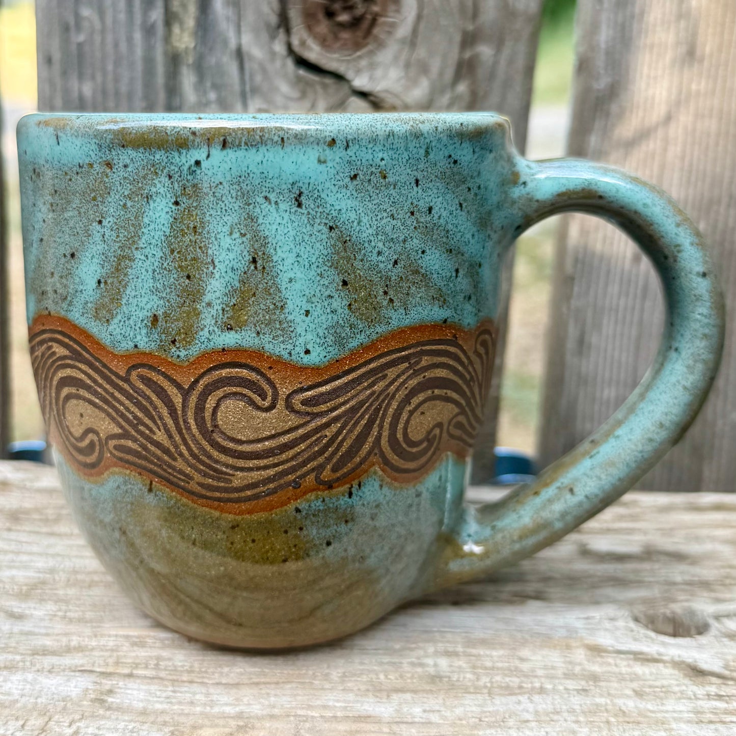 2026 MUG #49 - Turquoise Galloping Horse