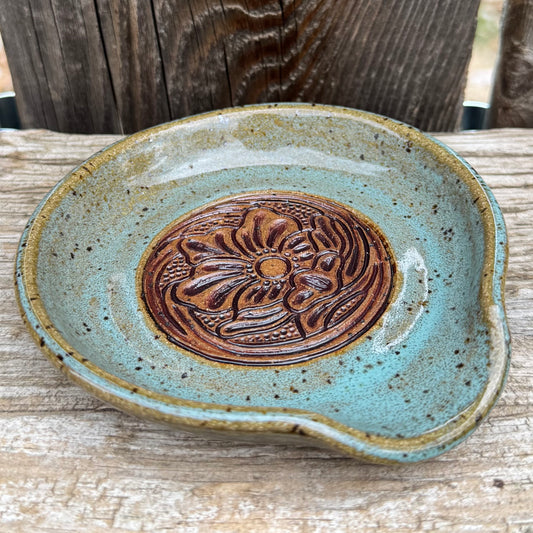 2025 SPOON REST #29 Turquoise Magnolia