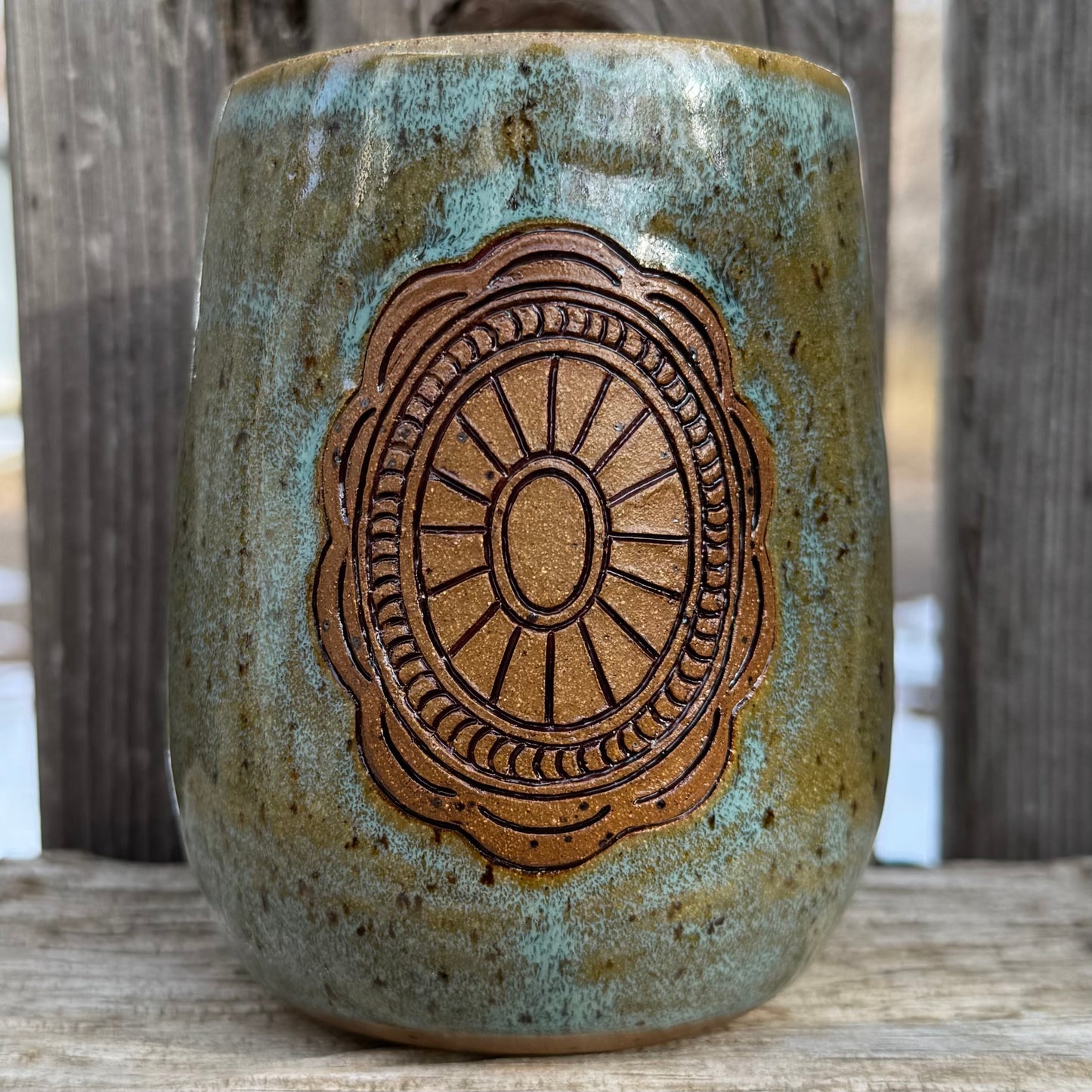 2026 SIPPER #3 - Turquoise Clay Concho