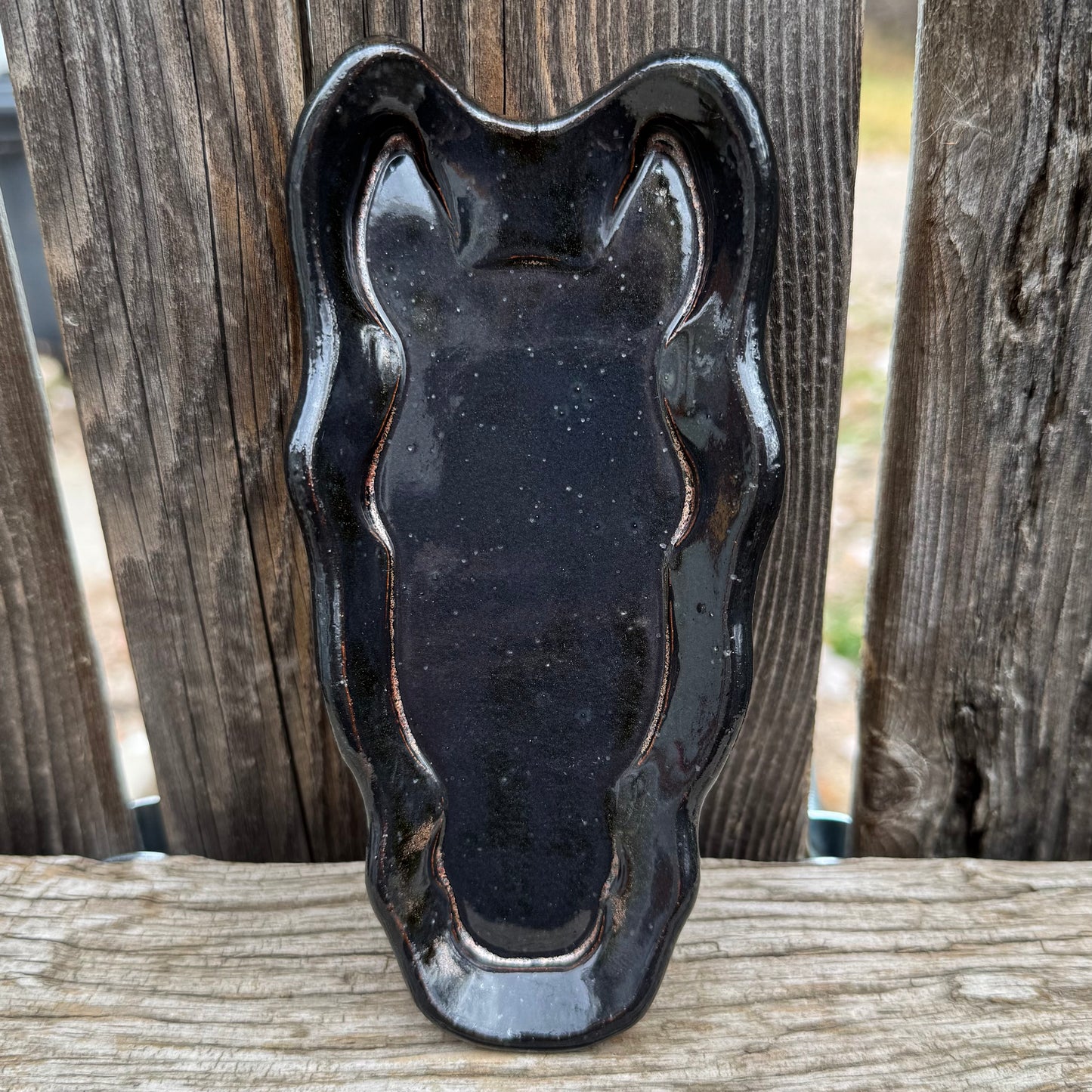 2025 RING DISH #14 - Black Horse