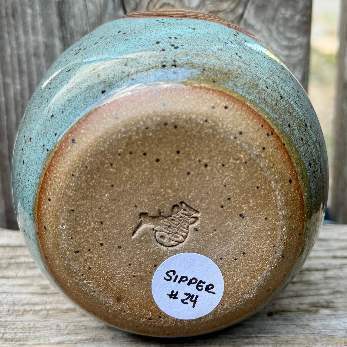 2026 SIPPER #24 - Turquoise Galloping Horse